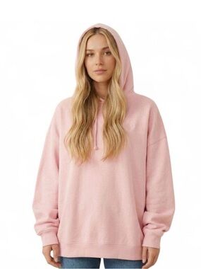 COMFRT Pink Vday Oversized Graphic Pullover “Ways to Show Love” Like New - XL
